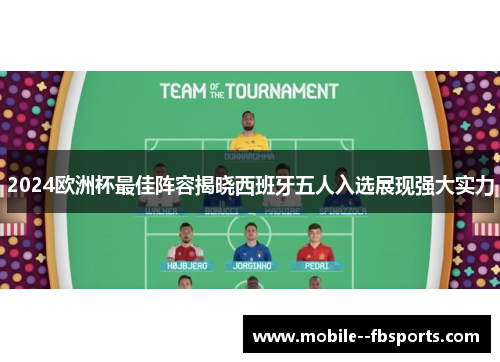 2024欧洲杯最佳阵容揭晓西班牙五人入选展现强大实力 2024欧洲杯最佳阵容揭晓西班牙五人入选展现强大实力